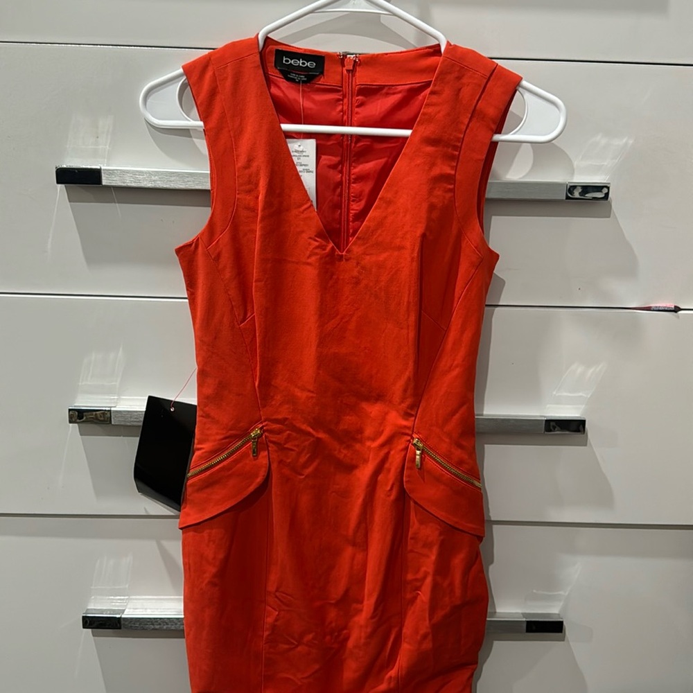 Bebe Orange dress